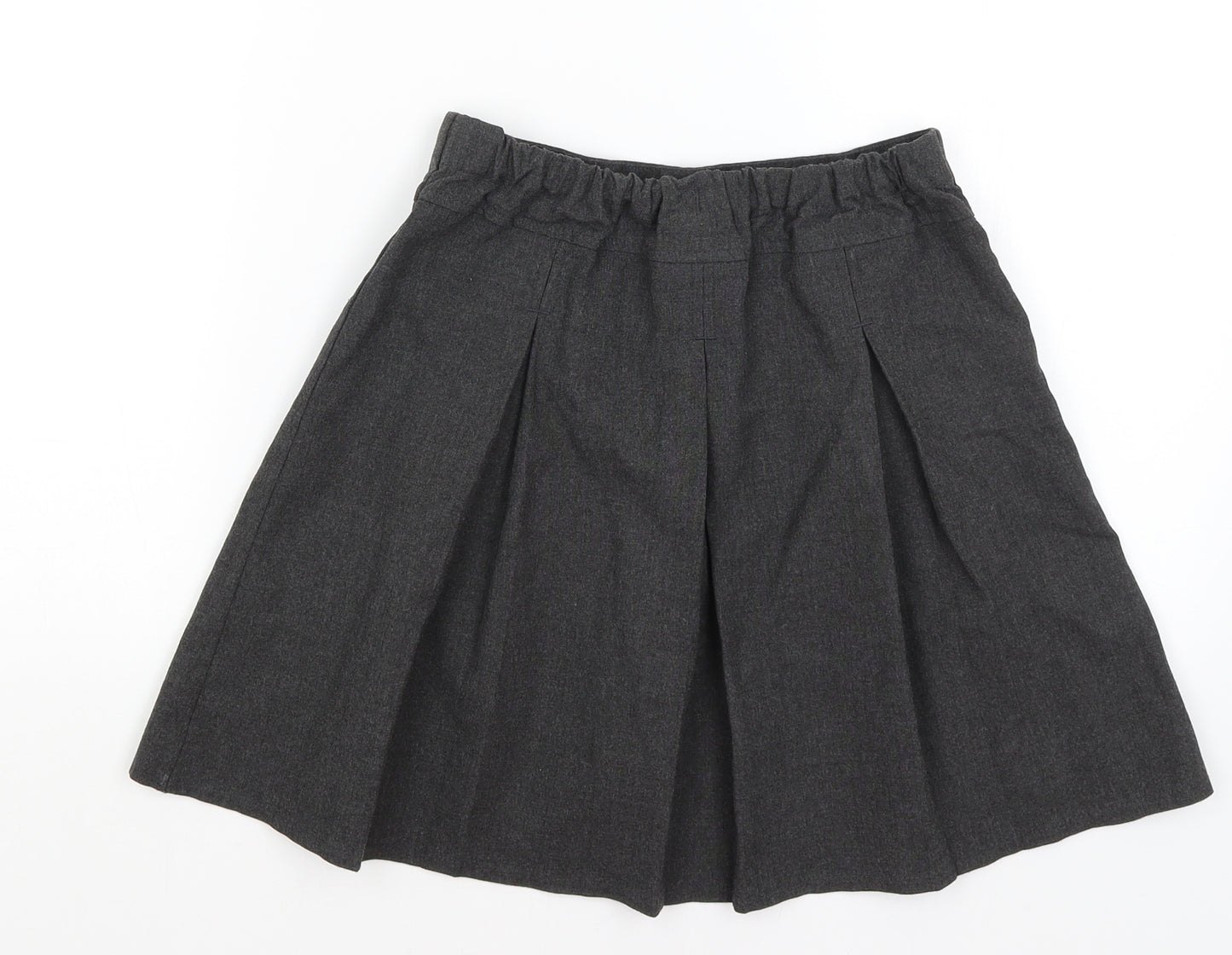 TU Girls Grey   Pleated Skirt Size 9 Years