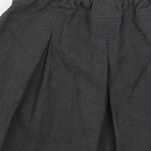 TU Girls Grey   Pleated Skirt Size 9 Years