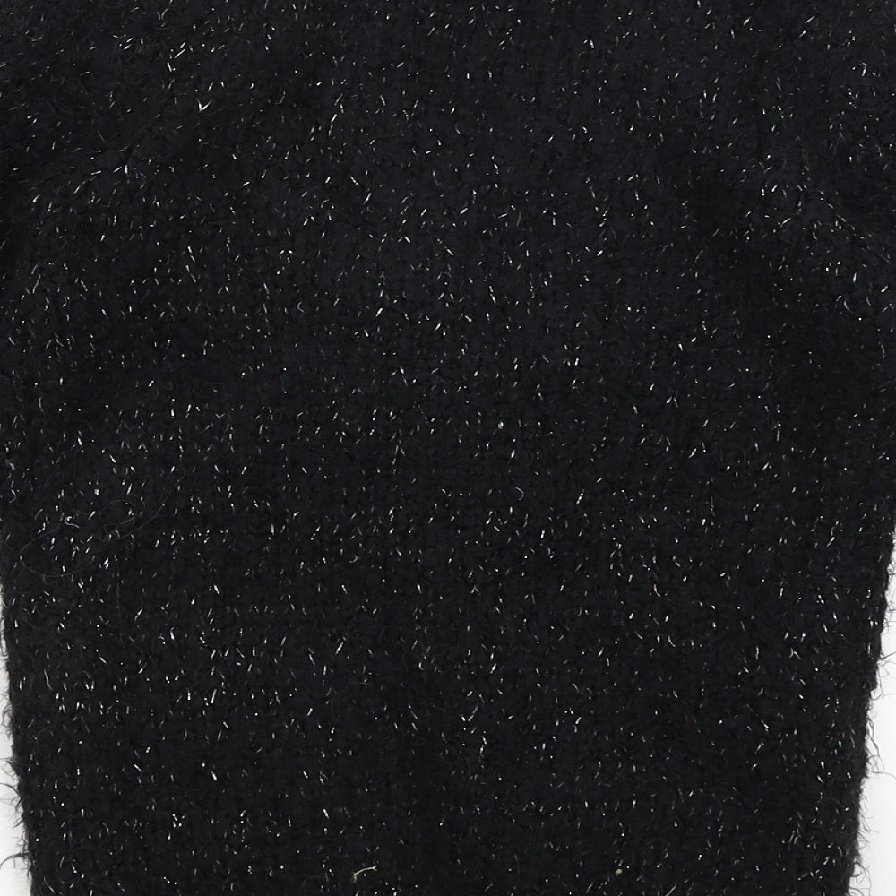 George Girls Black   Cardigan Jumper Size 8-9 Years