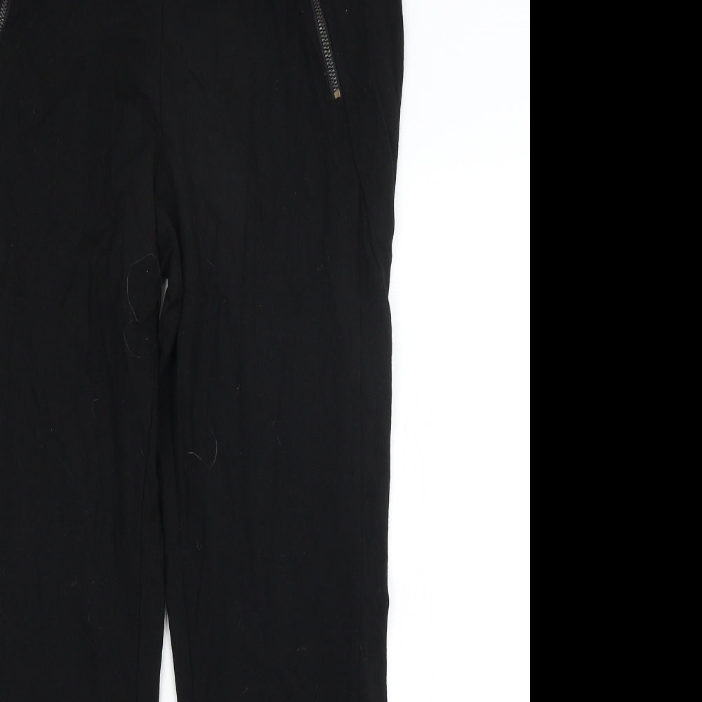 NEXT Womens Black   Jogger Trousers Size 14 L26 in