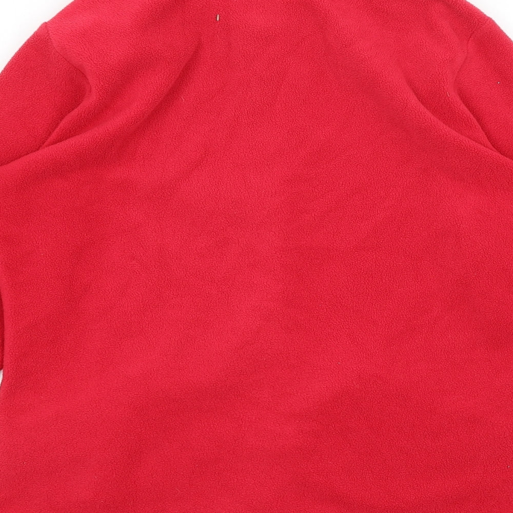 M&S Womens Pink   Full Zip Jumper Size 10
