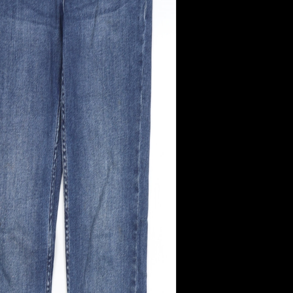 NEXT Womens Blue   Straight Jeans Size 10 L27 in