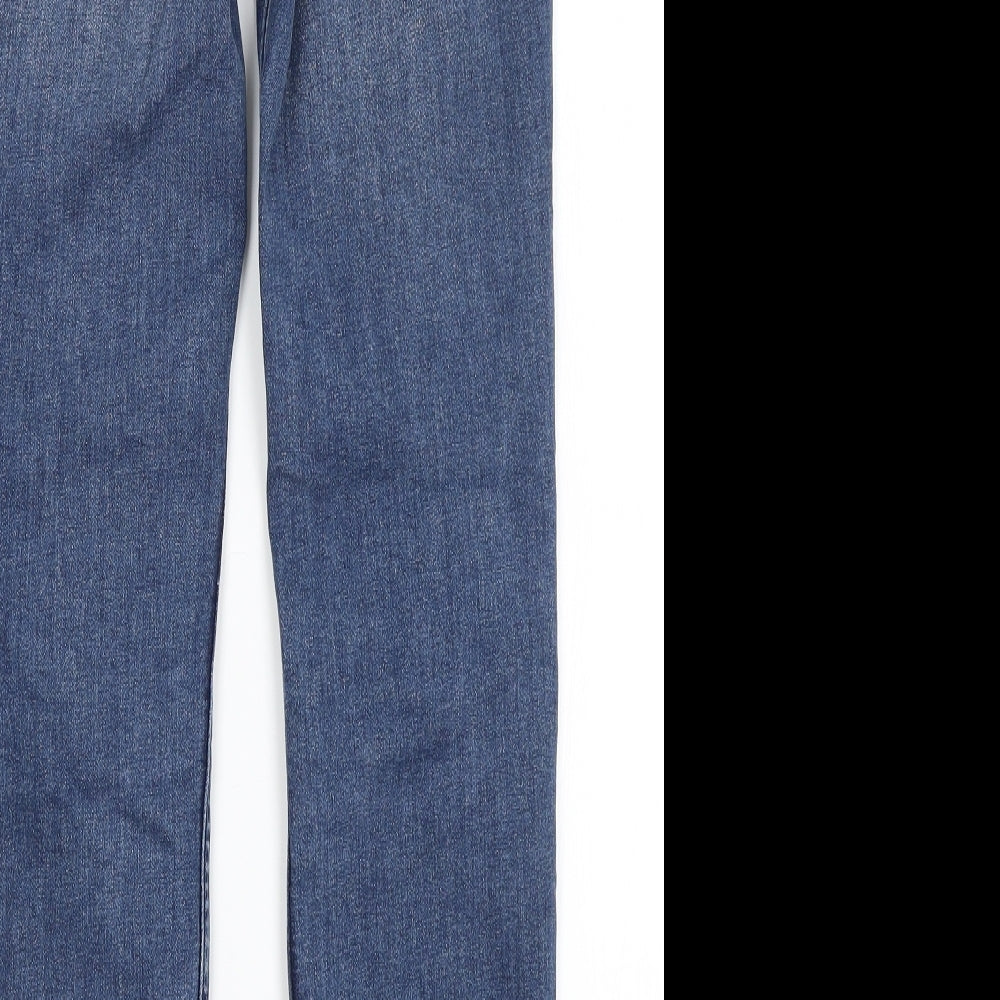 NEXT Womens Blue   Straight Jeans Size 10 L27 in