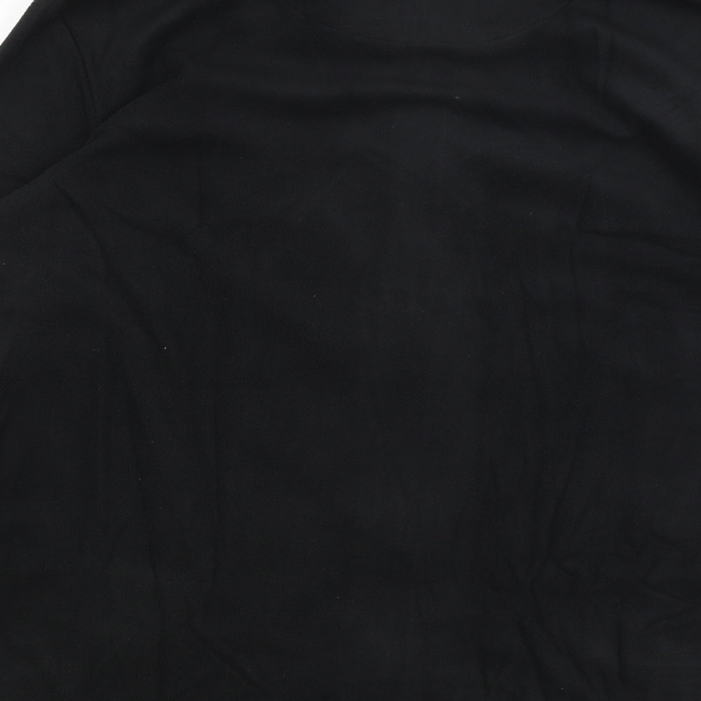Crane Mens Black   Full Zip Jumper Size XL