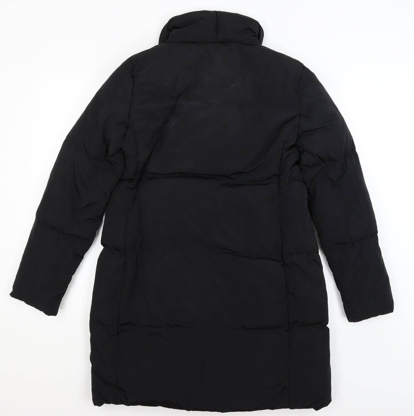Joules Womens Black   Puffer Jacket Coat Size 12