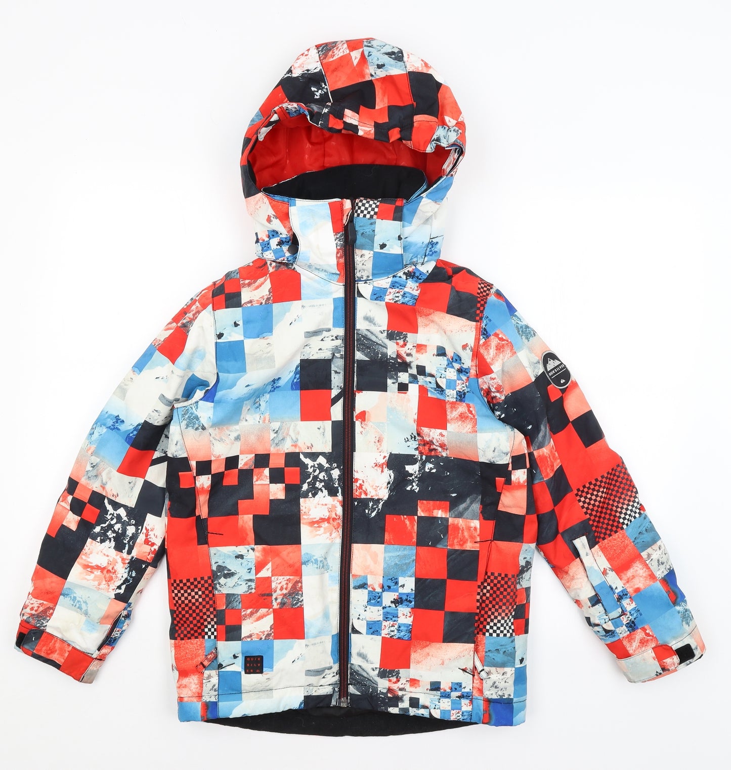 Quicksilver Boys Blue   Ski Jacket Coat Size 10 Years