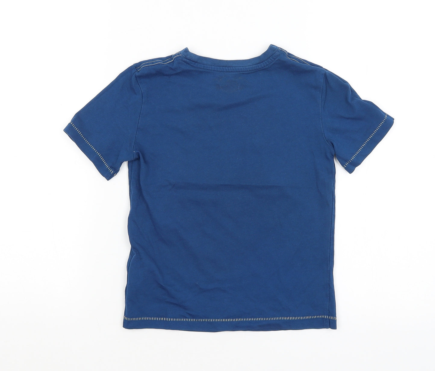 Cherokee Boys Blue   Basic T-Shirt Size 5-6 Years  - Dinosaur Invasion