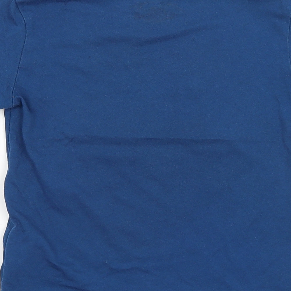 Cherokee Boys Blue   Basic T-Shirt Size 5-6 Years  - Dinosaur Invasion