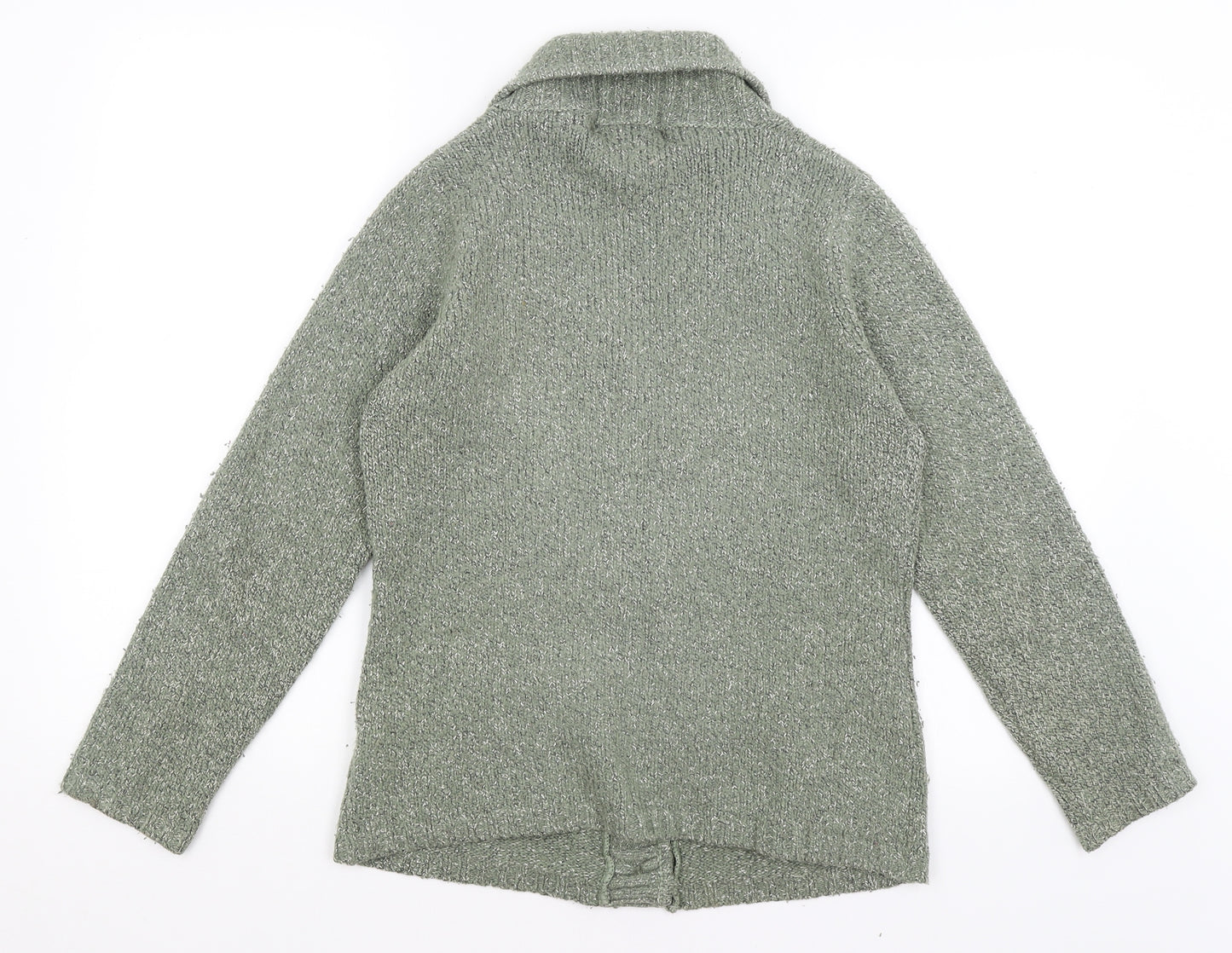 EWM Womens Green   Cardigan Jumper Size S