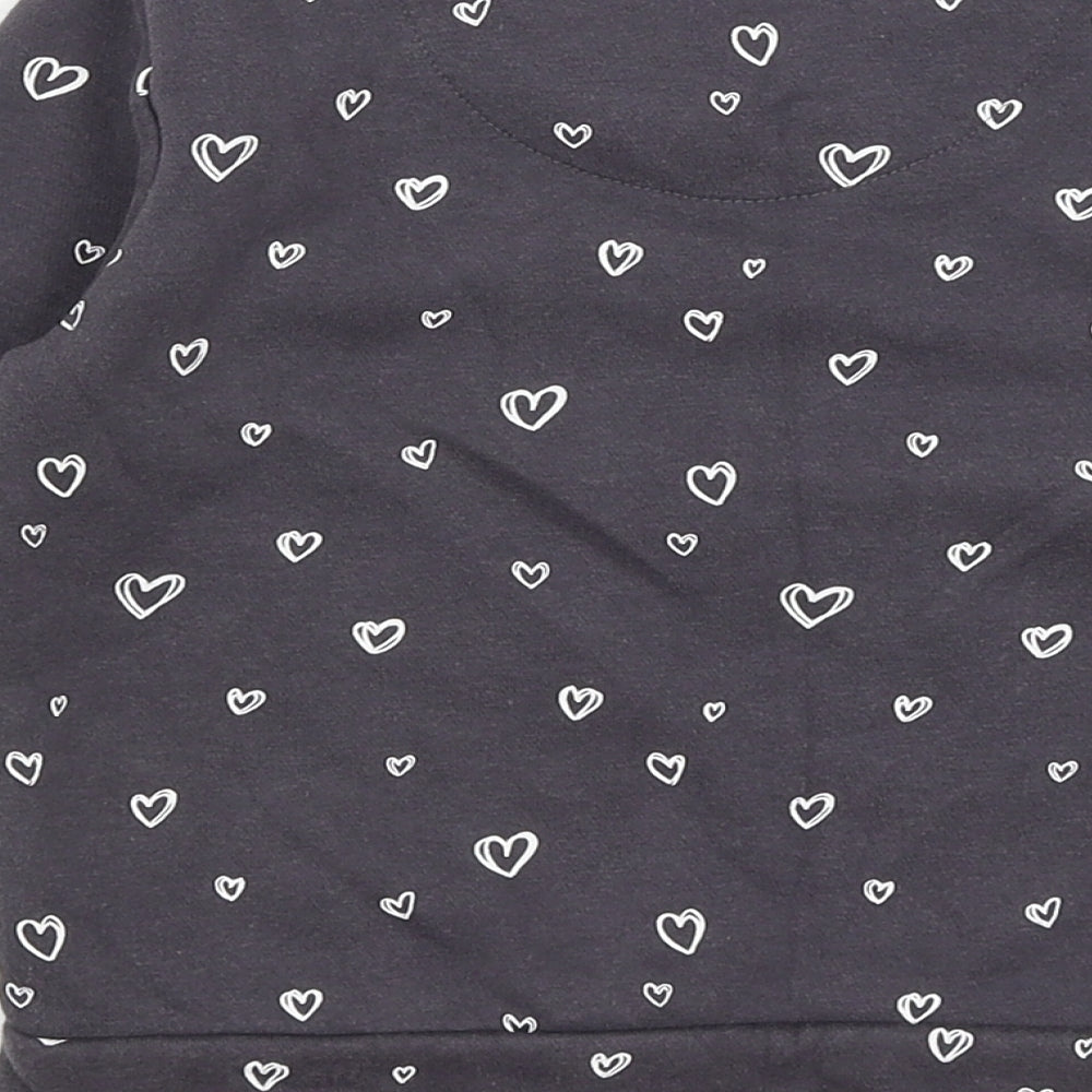 F&F Girls Grey   Pullover Jumper Size 2-3 Years