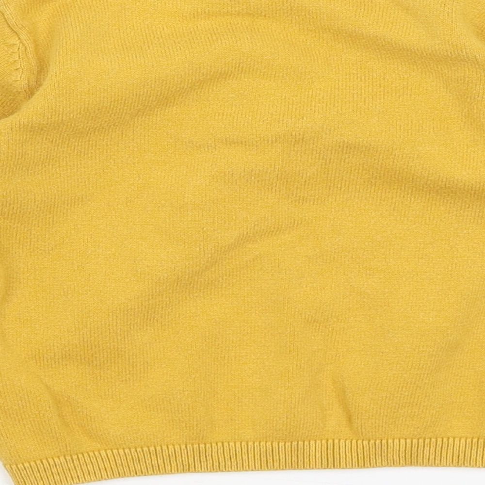 F&F Girls Yellow   Pullover Jumper Size 2-3 Years