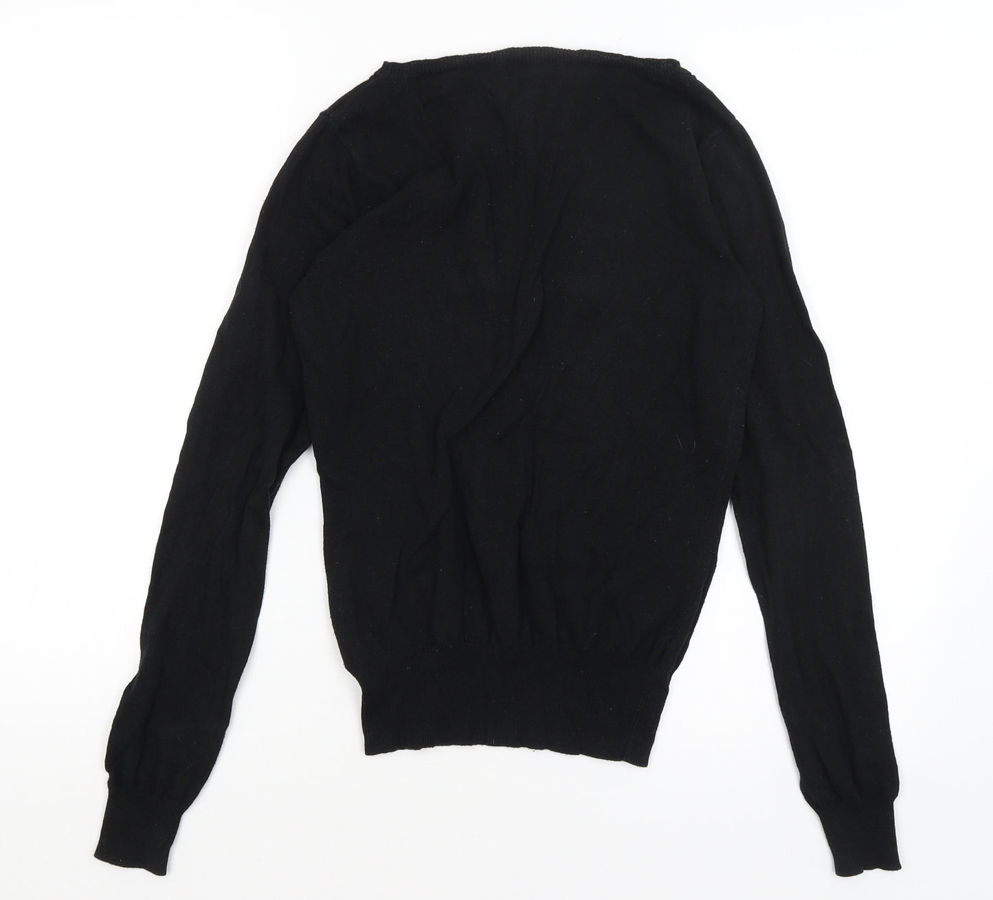 New Look Womens Black   Pullover Jumper Size 10  - Owl
