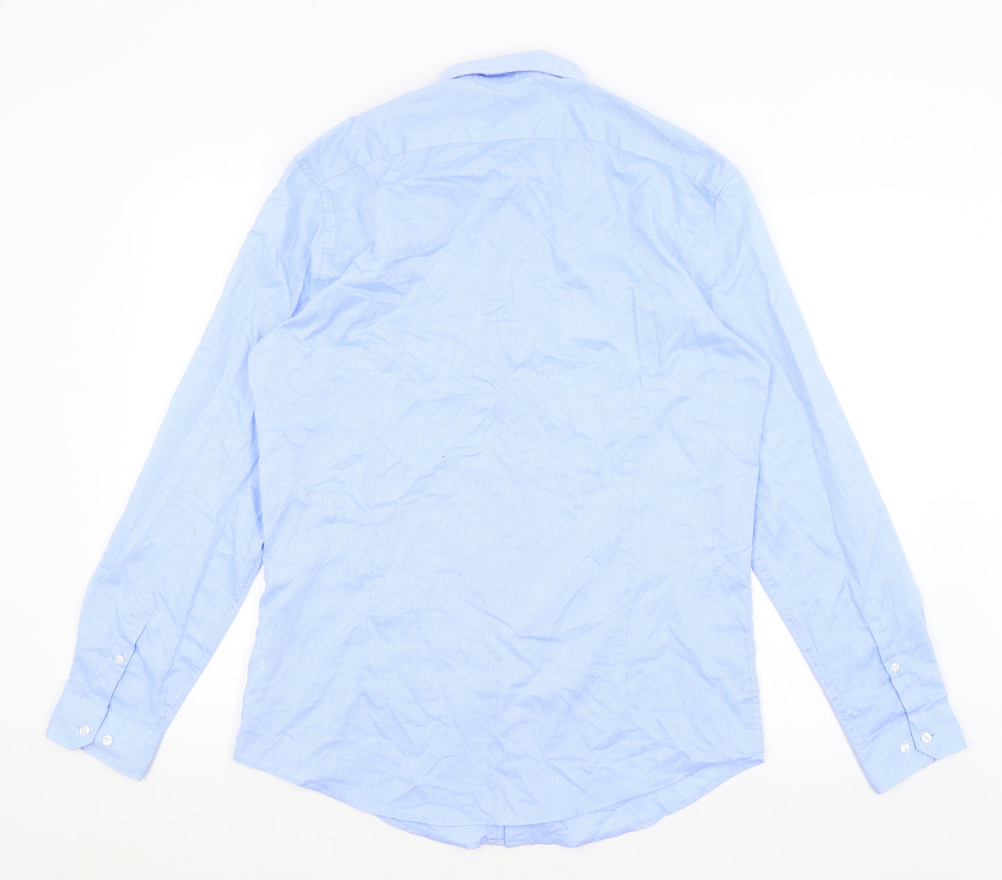 Debenhams Mens Blue    Dress Shirt Size 16