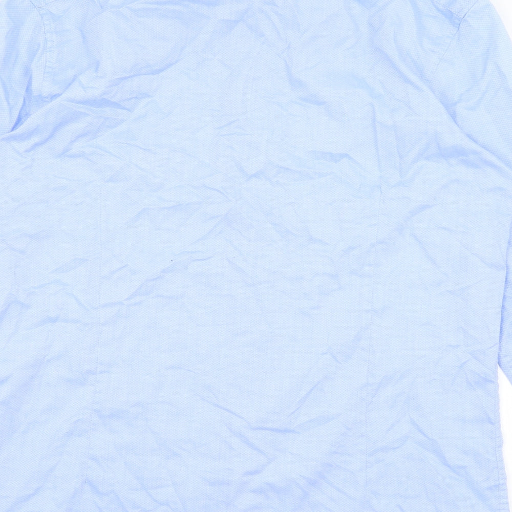 Debenhams Mens Blue    Dress Shirt Size 16