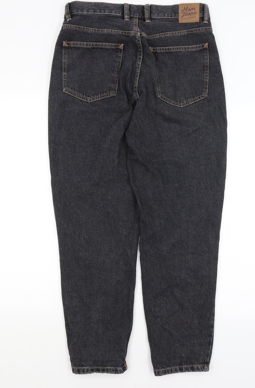 Pull & Bear Womens Grey   Mom Jeans Size 12 L27 in