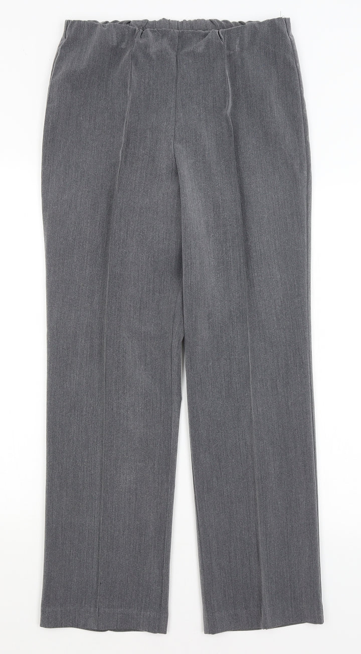 BM Womens Grey   Trousers  Size 12 L28.5 in