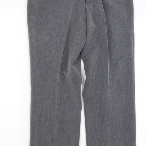 BM Womens Grey   Trousers  Size 12 L28.5 in