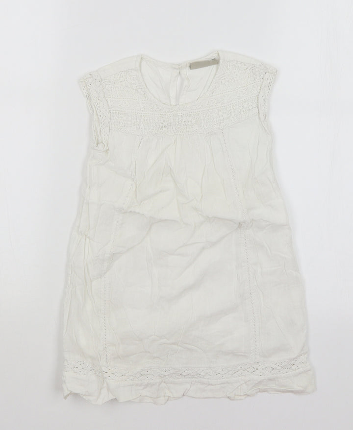 NEXT Girls White A-Line Size 4 Years