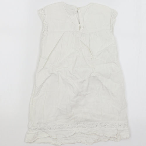NEXT Girls White   A-Line  Size 4 Years