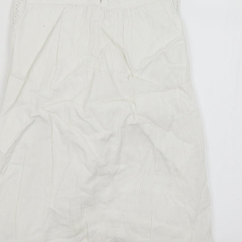 NEXT Girls White   A-Line  Size 4 Years