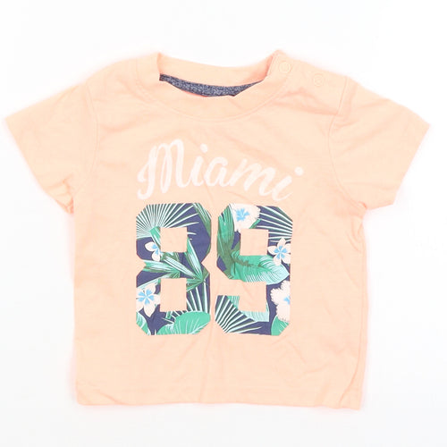 Early Days Baby Pink   Basic T-Shirt Size 6-9 Months  - Miami