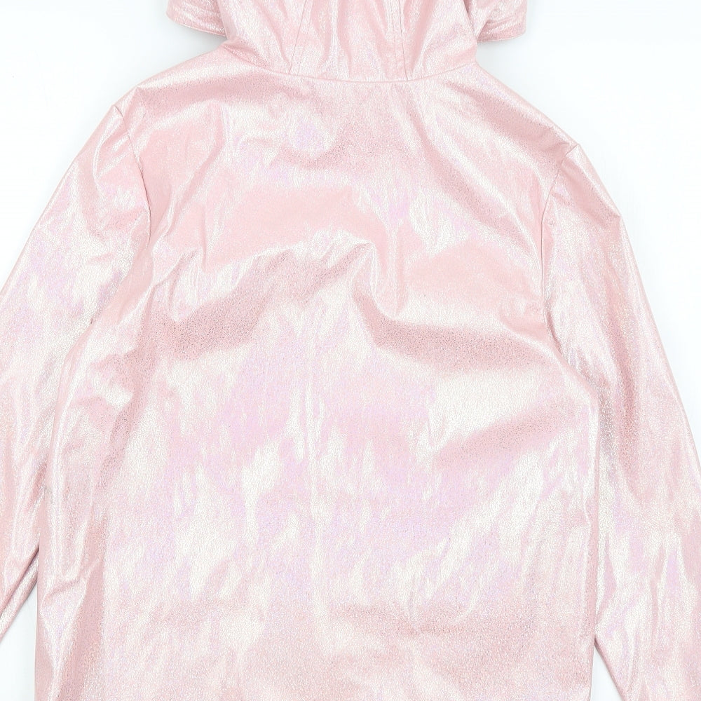 Primark Girls Pink   Rain Coat Coat Size 11-12 Years