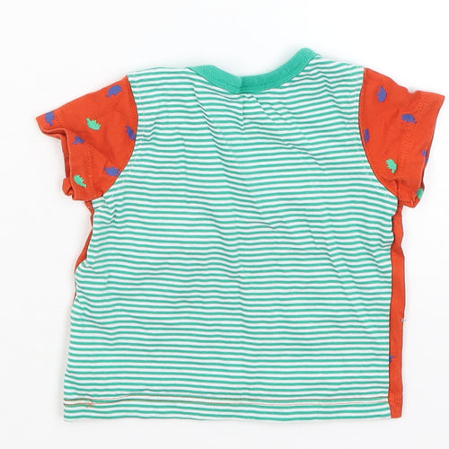 Mini Club Baby Red Striped  Basic T-Shirt Size 3-6 Months  - Rhinos