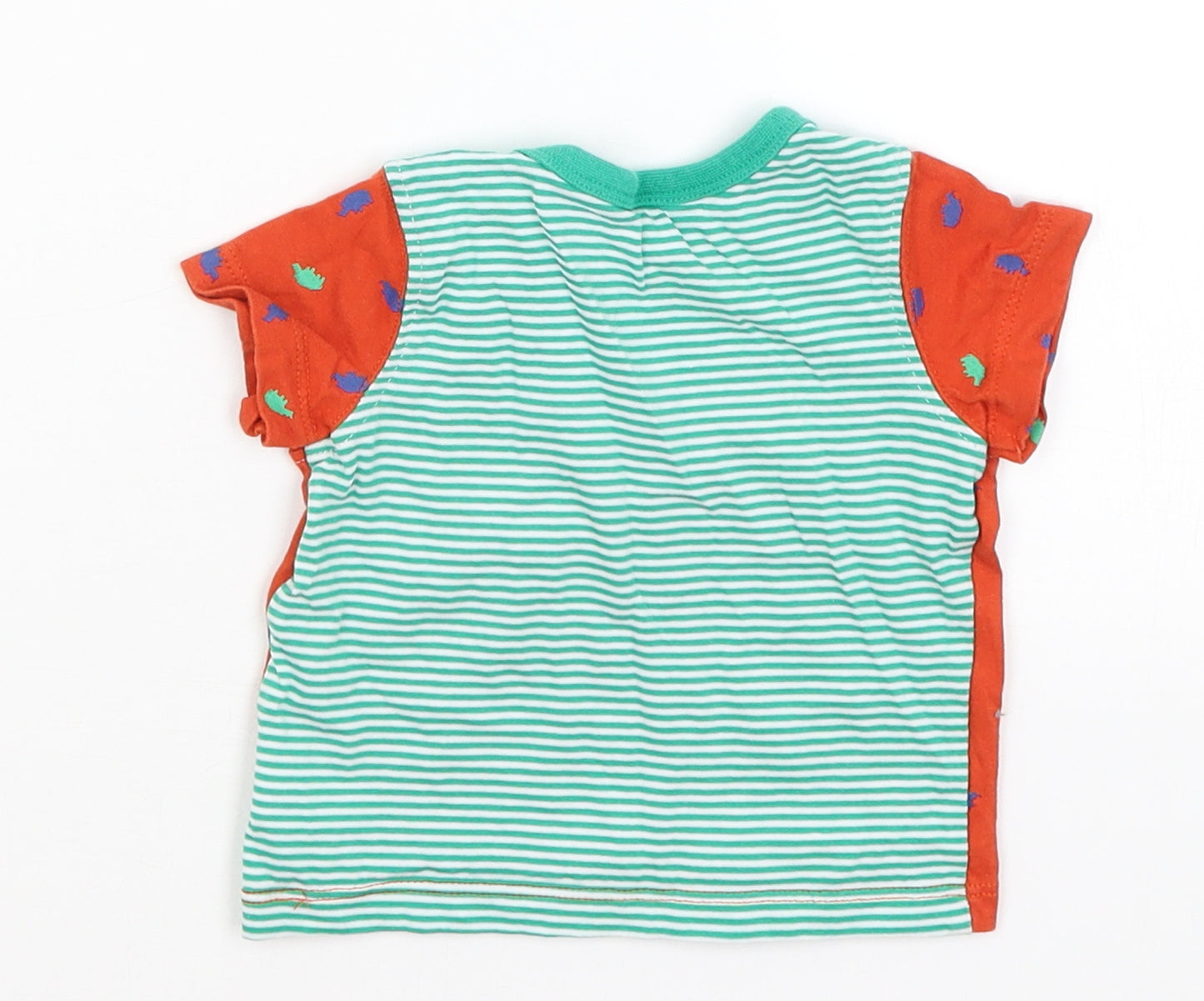 Mini Club Baby Red Striped  Basic T-Shirt Size 3-6 Months  - Rhinos