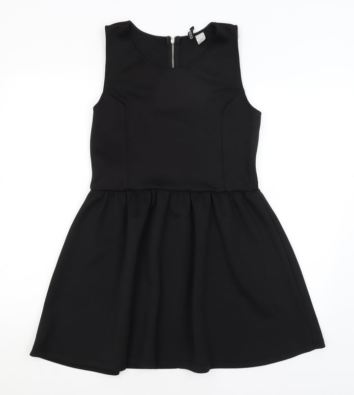 Divided Womens Black Fit & Flare Size M