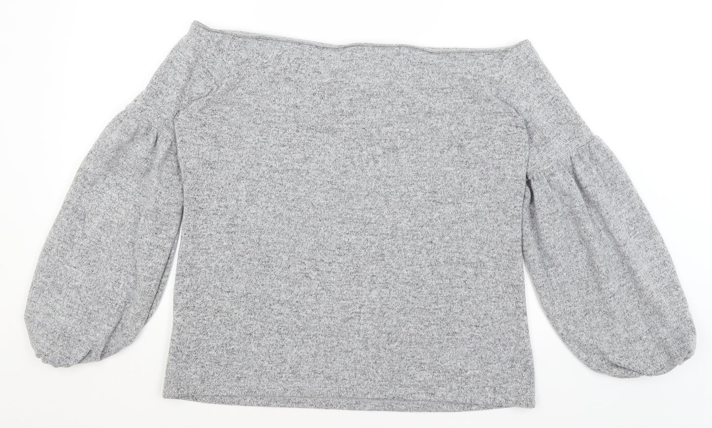 Dorothy Perkins Womens Grey   Pullover Jumper Size 16