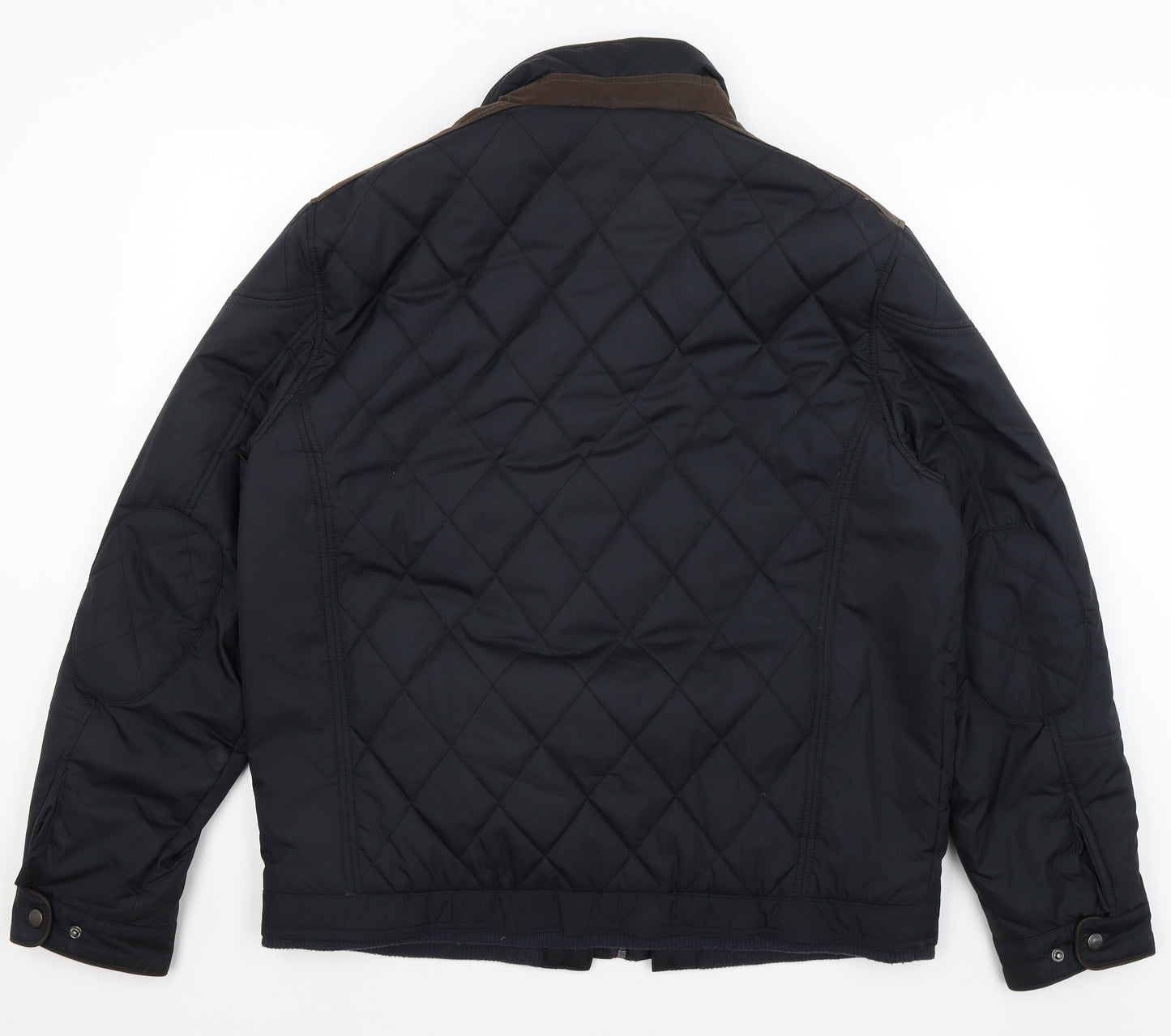 SA Jackets Mens Black   Quilted Coat Size XL