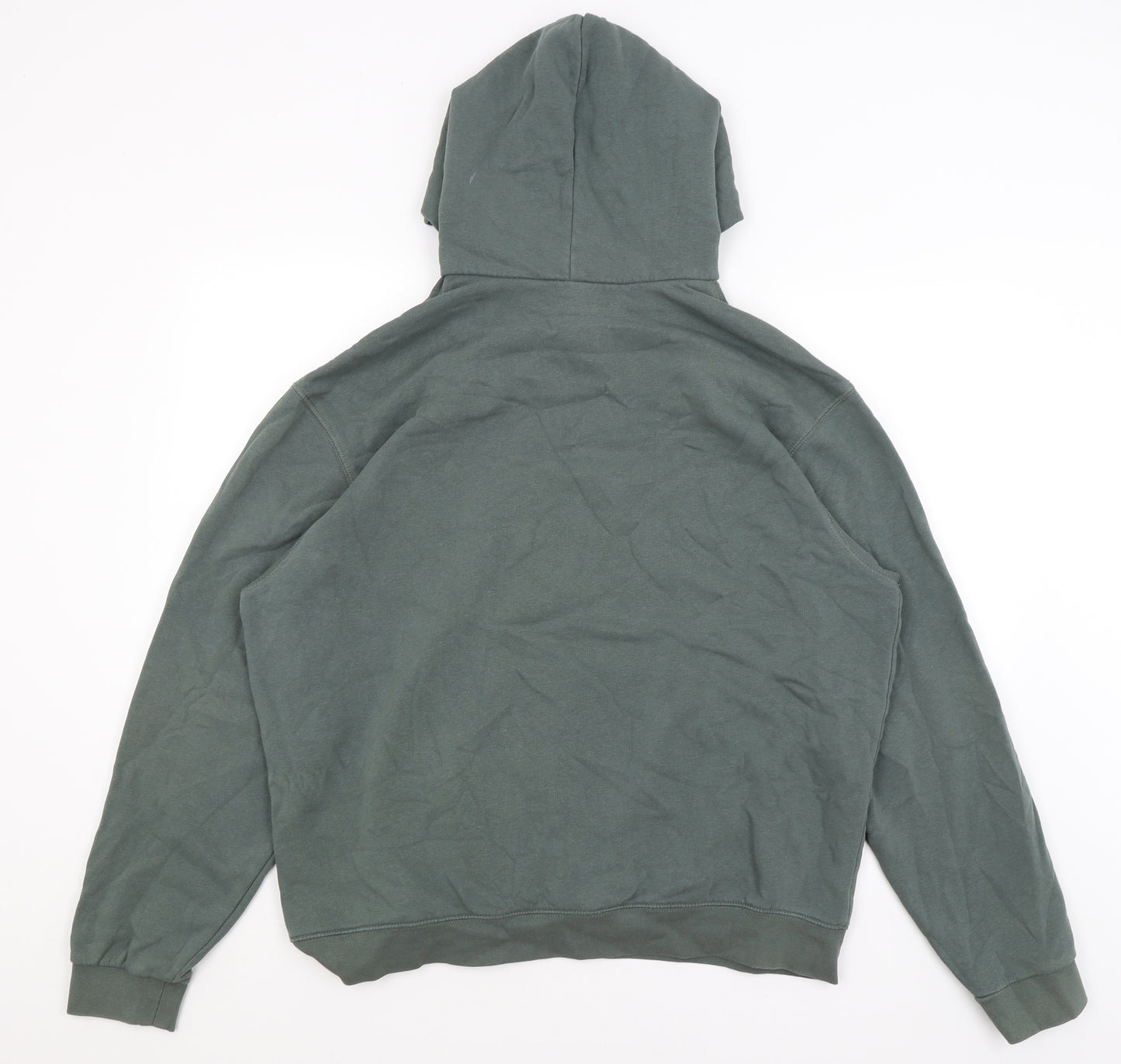 B&C Collection Mens Green   Pullover Hoodie Size XL