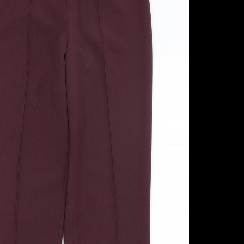 Arista Womens Purple   Trousers  Size 12 L28 in
