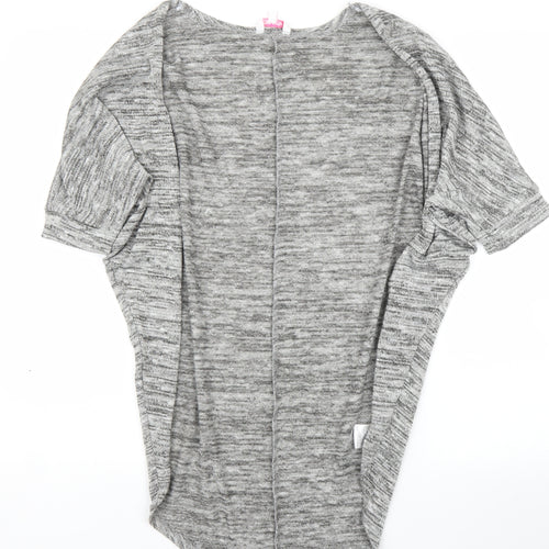 Miss Evie Girls Grey   Cardigan Jumper Size 9 Years
