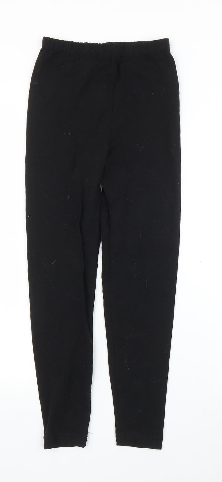 Women's Wardrobe Girls Black Carrot Trousers Size 12 Years