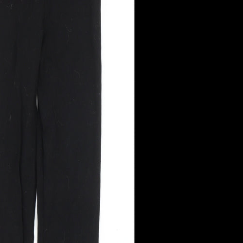 Women's Wardrobe Girls Black   Carrot Trousers Size 12 Years