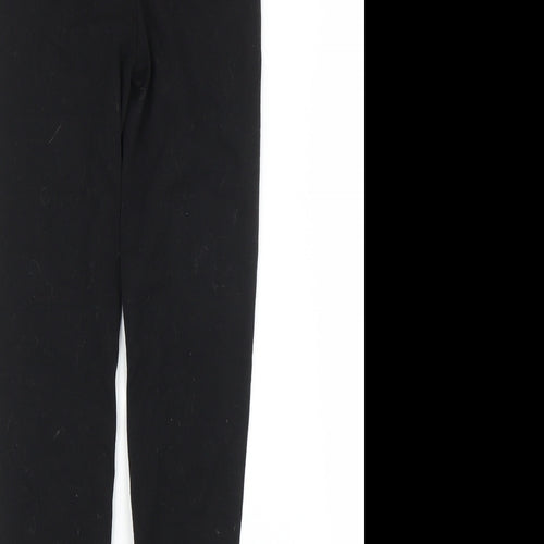 Women's Wardrobe Girls Black   Carrot Trousers Size 12 Years