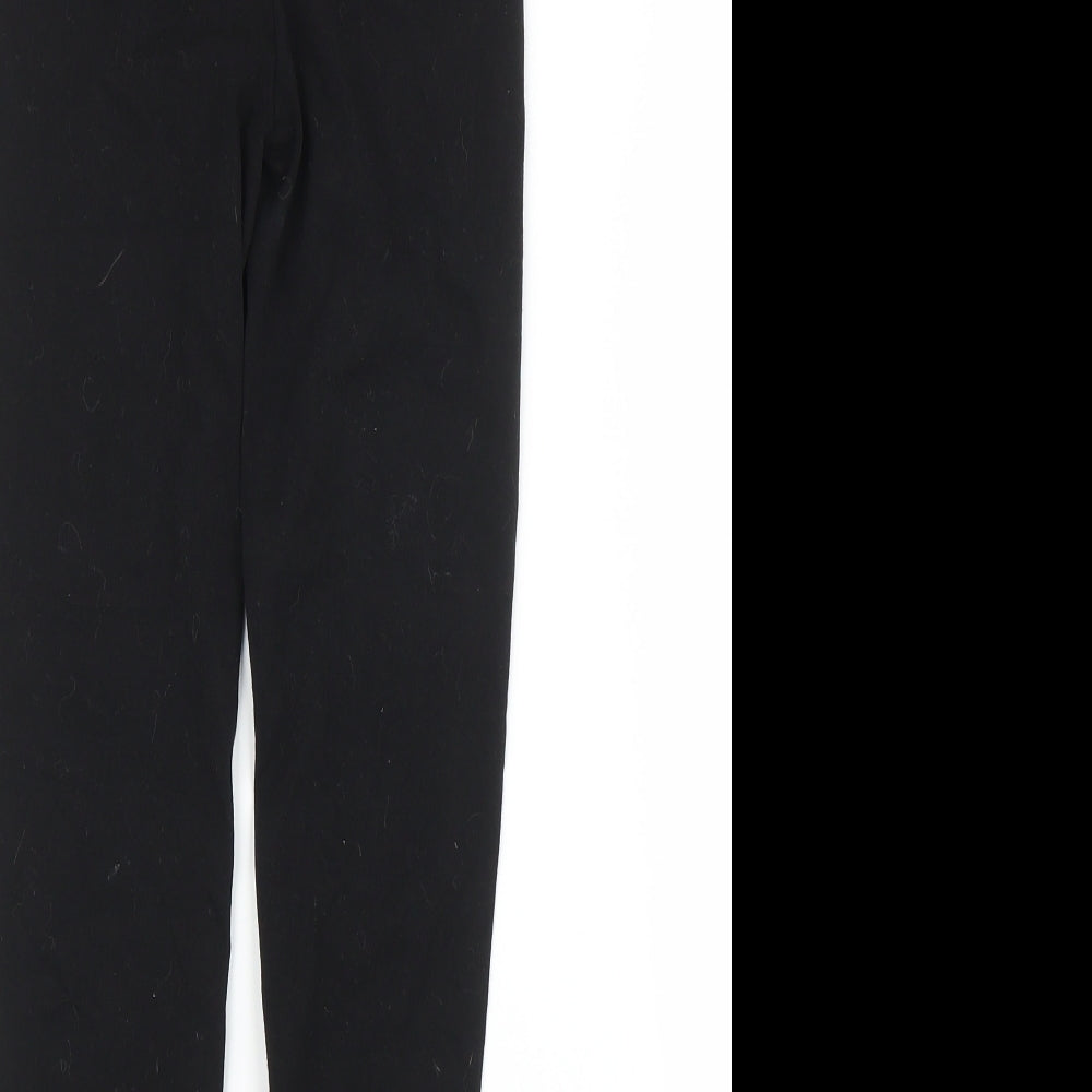 Women's Wardrobe Girls Black   Carrot Trousers Size 12 Years