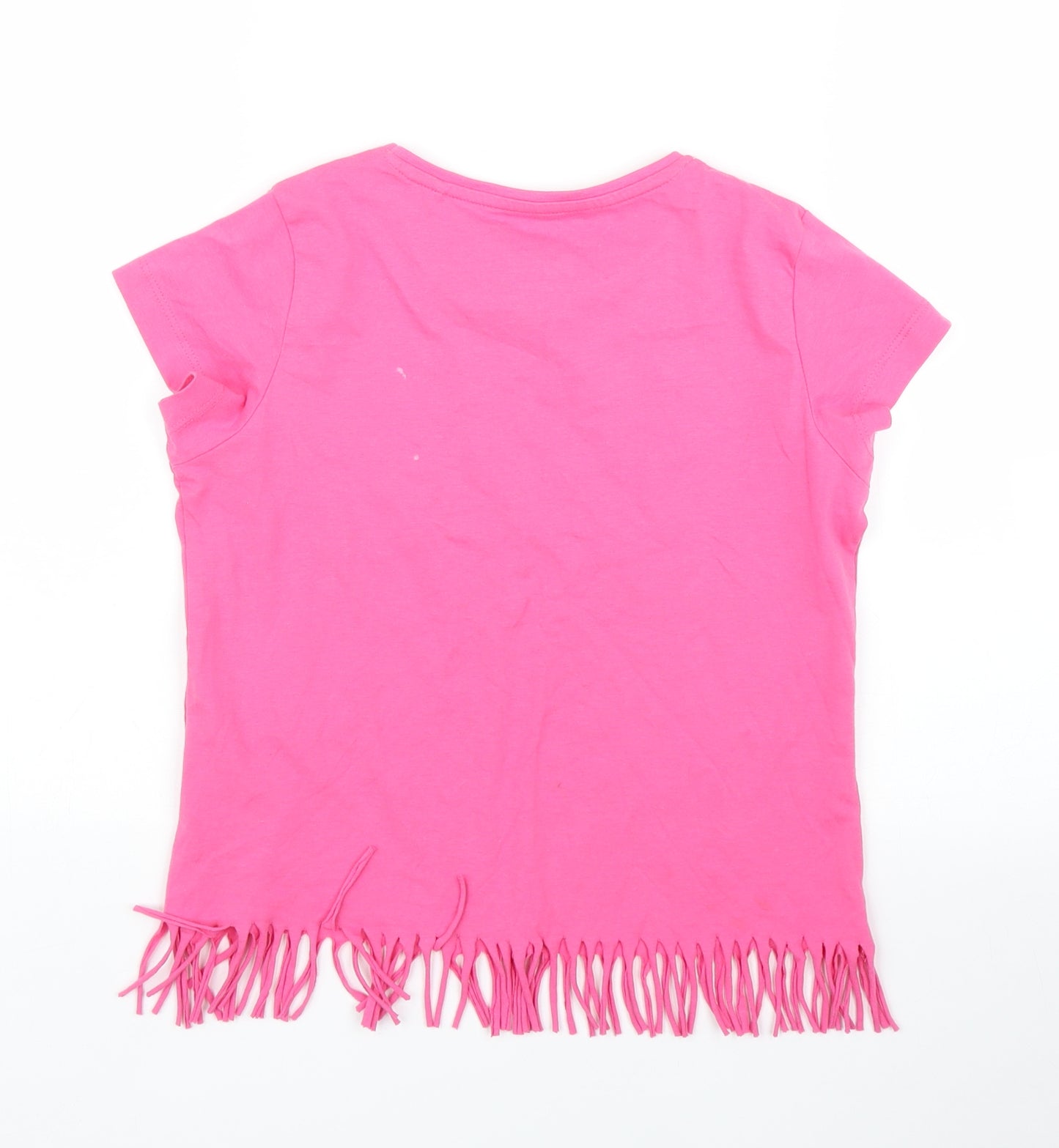 Pepperts Girls Pink   Basic T-Shirt Size 9 Years