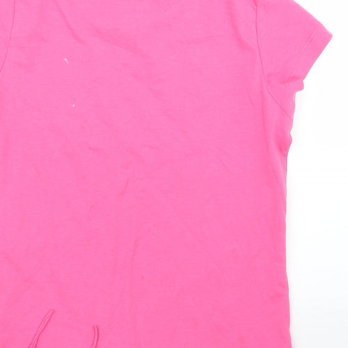 Pepperts Girls Pink   Basic T-Shirt Size 9 Years