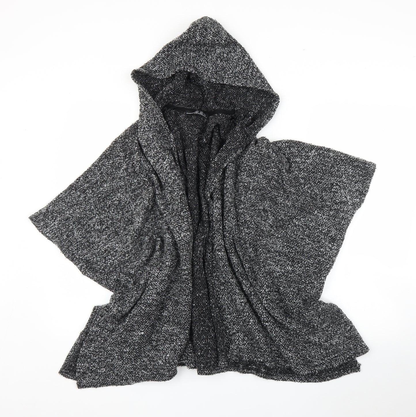 Primark Womens Grey   Cape Jumper Size M