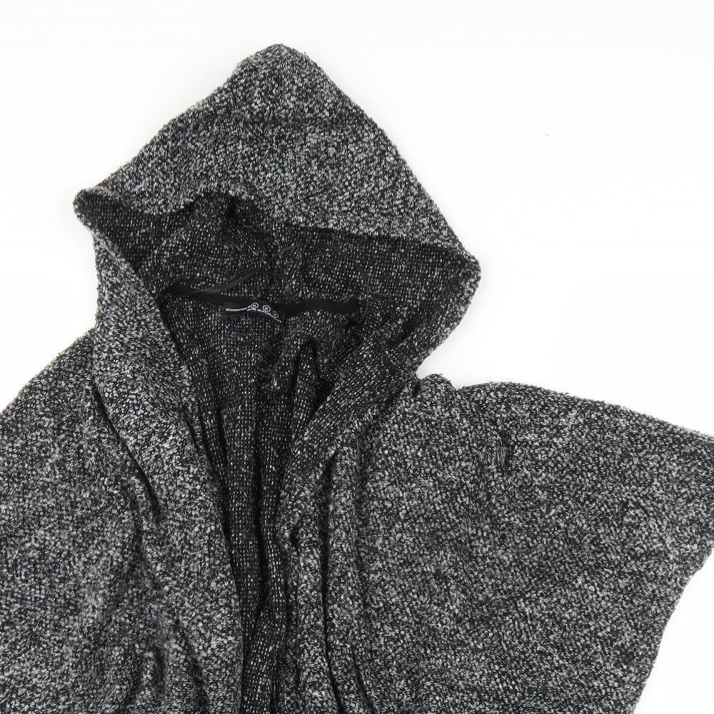 Primark Womens Grey   Cape Jumper Size M