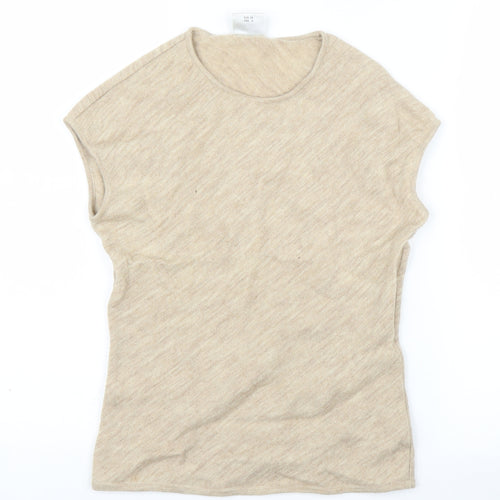 NEXT Womens Beige   Basic Blouse Size 10