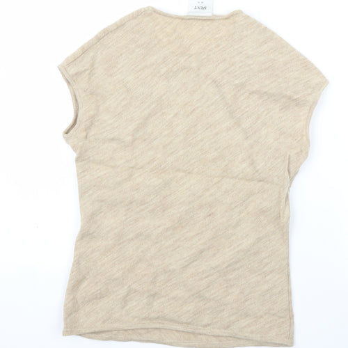 NEXT Womens Beige   Basic Blouse Size 10
