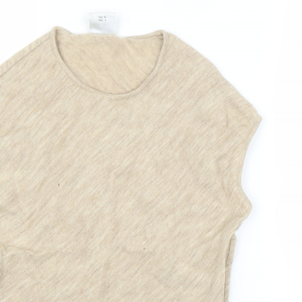 NEXT Womens Beige   Basic Blouse Size 10