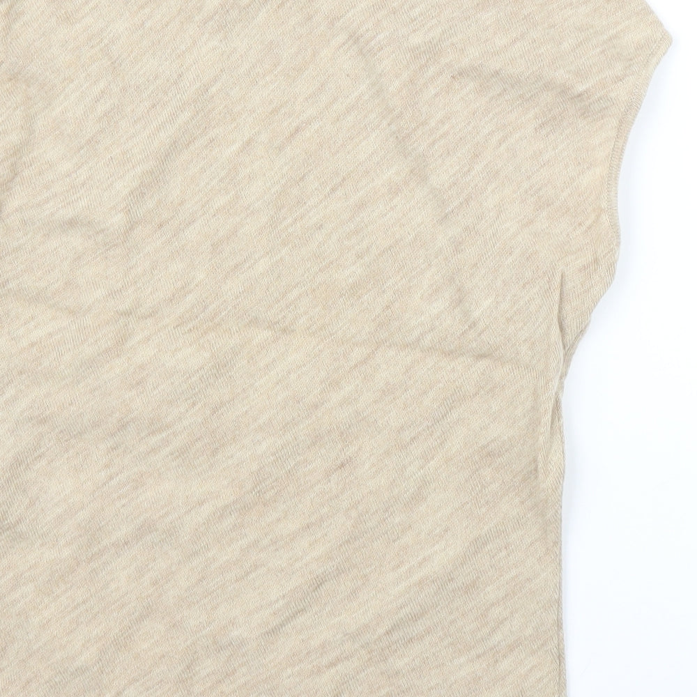 NEXT Womens Beige   Basic Blouse Size 10