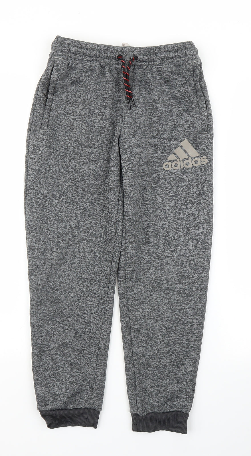 adidas Boys Grey   Sweatpants Trousers Size 11 Years