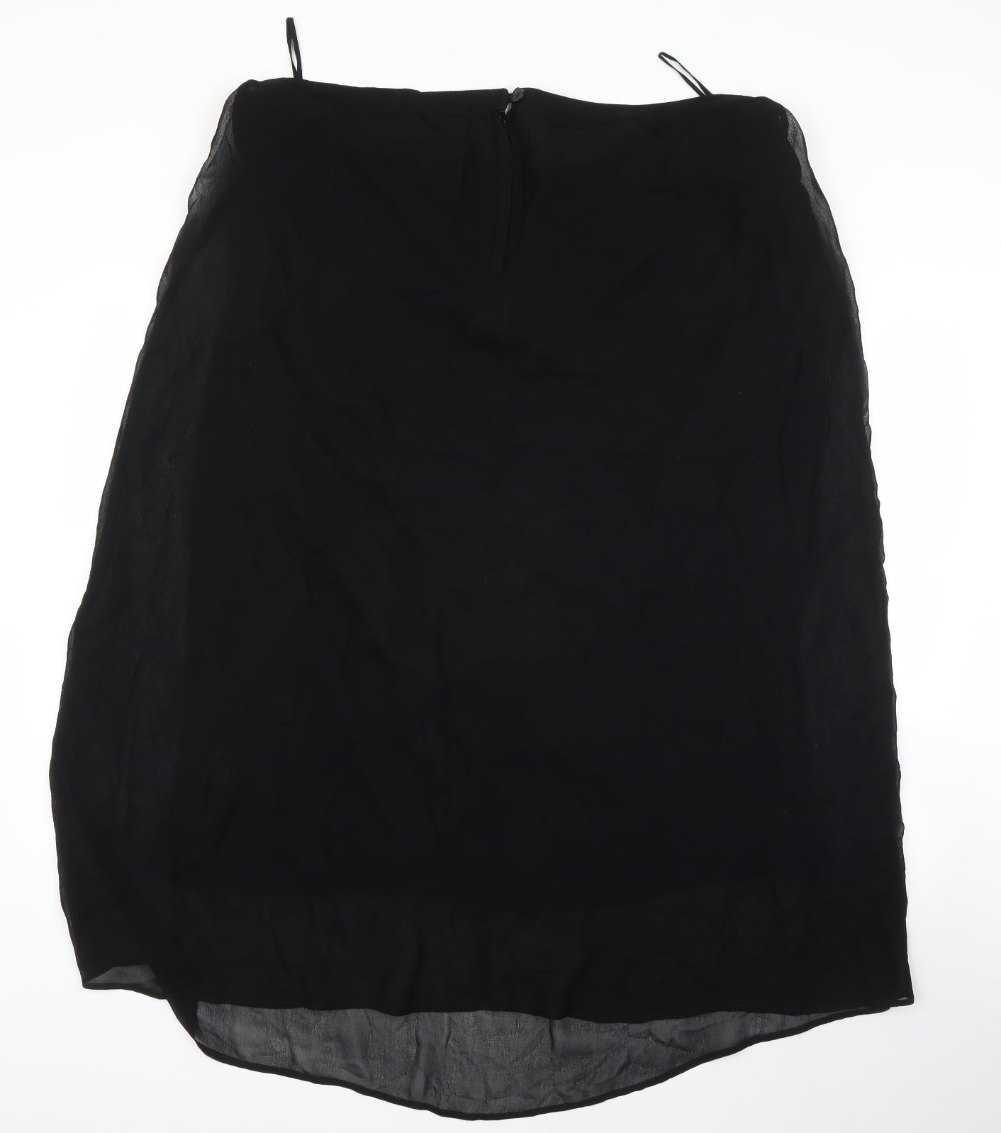 Dolce Dolce Womens Black   A-Line Skirt Size 22