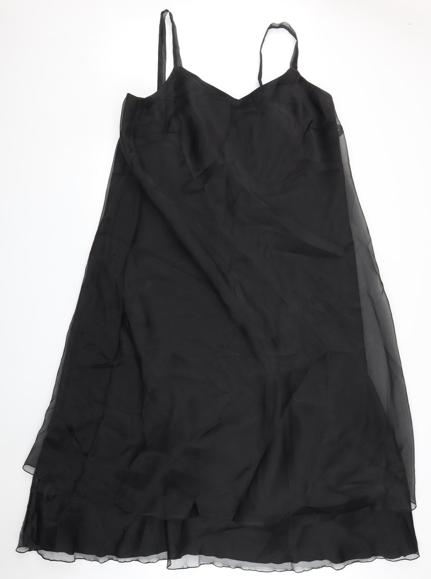 Joanna Hope Womens Black   A-Line  Size 2XL