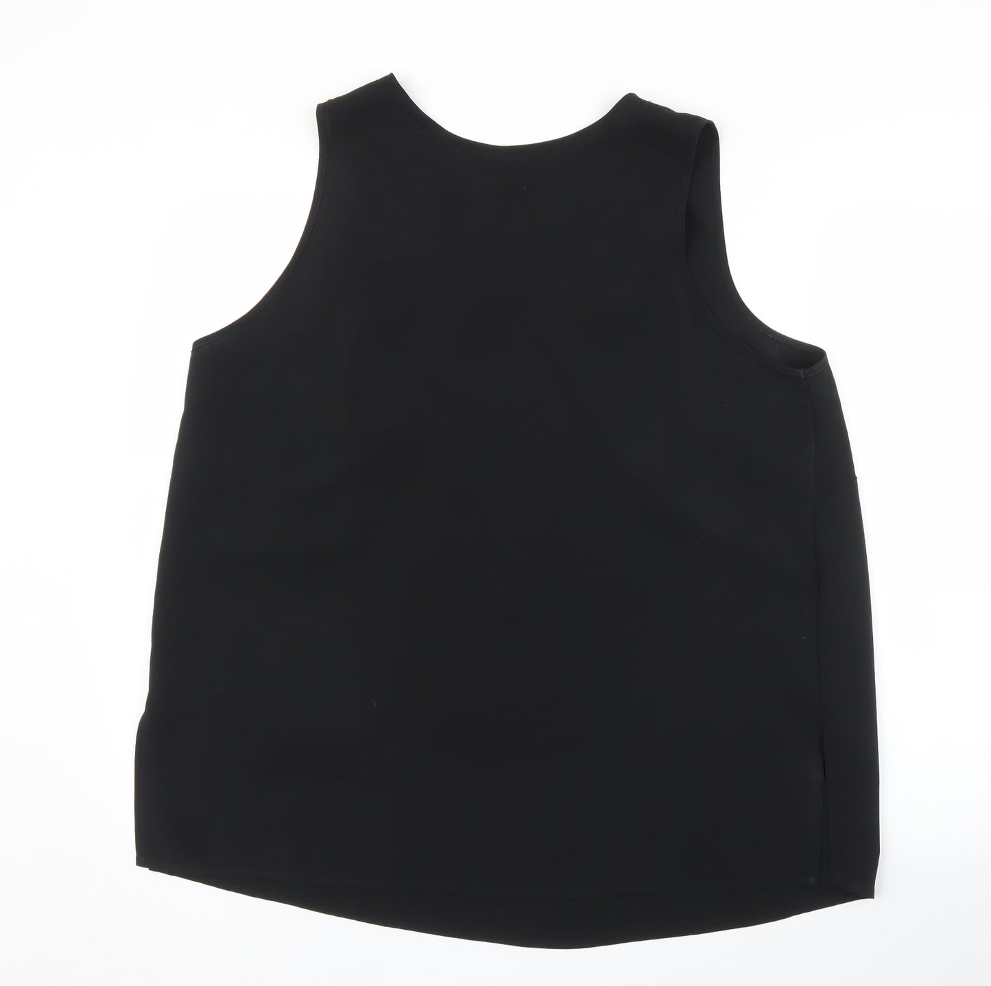 essence Womens Black   Basic Blouse Size 20